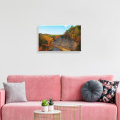 Rocky River, Cleveland, Ohio Canvas Afdruk (Insitu (Woonkamer))