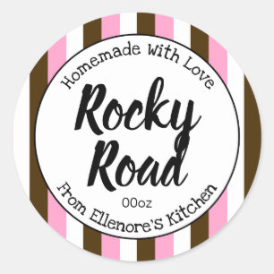 Rocky Road Ronde Sticker
