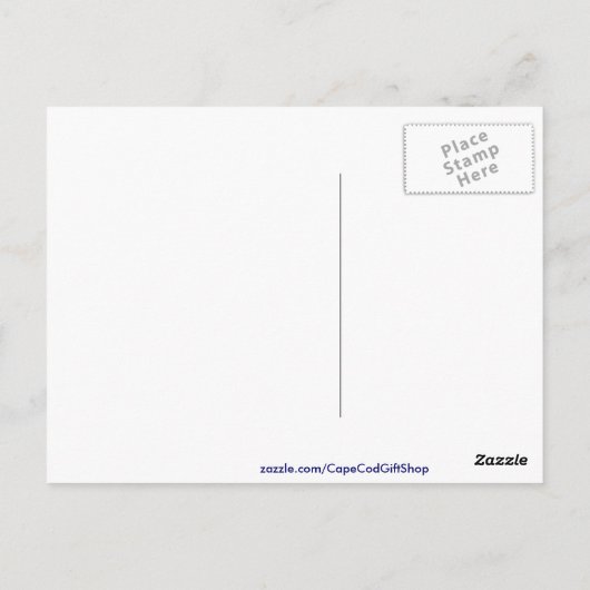 Rocky Seashore Briefkaart (Achterkant)