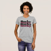 Rocky - Sel sur le T-shirt Rocks (Devant entier)