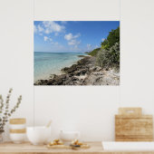 Rocky Shore - Coco Cay Poster (Keuken)