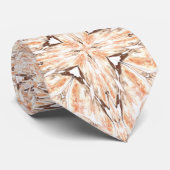 Rocky Shore Colors Abstracte Stropdas (Opgerold)