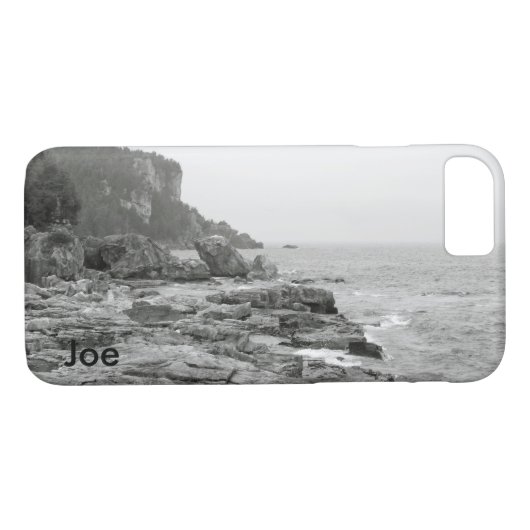 Rocky Shore iPhone 7 Coque (Dos (Horizontal))