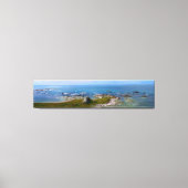 Rocky Shore Kaikoura, NZ Canvas Afdruk (Voorkant)