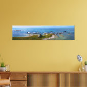 Rocky Shore Kaikoura, NZ Canvas Afdruk (Insitu (Woonkamer))