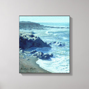 "Rocky Shoreline" Galerie Toile Enveloppée Imprime