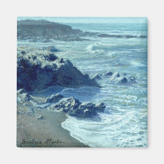 "Rocky Shoreline" Magnet Magneet (Voorkant)