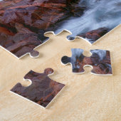 Rocky shoreline met water, Canada Legpuzzel (Zijkant)