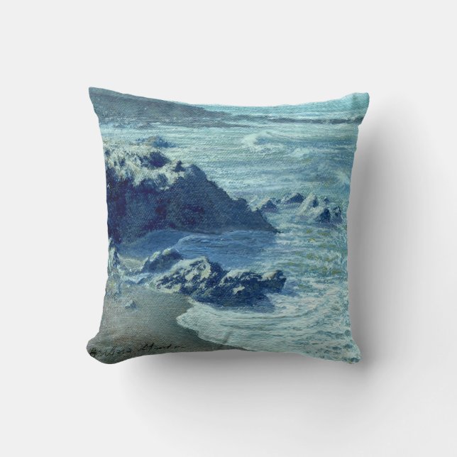 "Rocky Shoreline" Pillow Kussen (Voorkant)