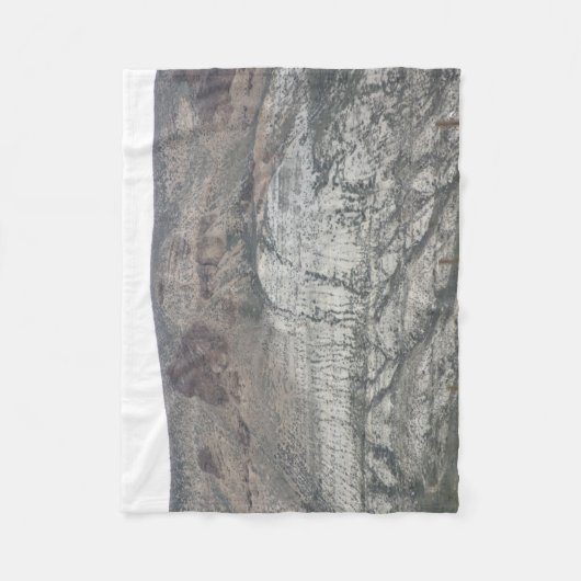 Rocky Surface Fleece Blanket Deken (Voorkant)