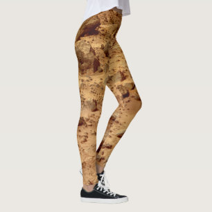 Rocky Surface of Planet Mars Leggings