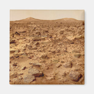 Rocky Surface of Planet Mars Magneet