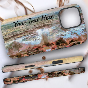 Rocky Waves 0742 iPhone 16 Pro Max Hoesje