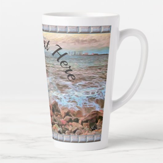 Rocky Waves 0742 Latte Mok (Rechts)