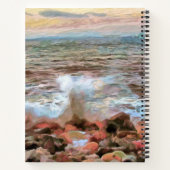 Rocky Waves 0742 Notitieboek (Achterkant)