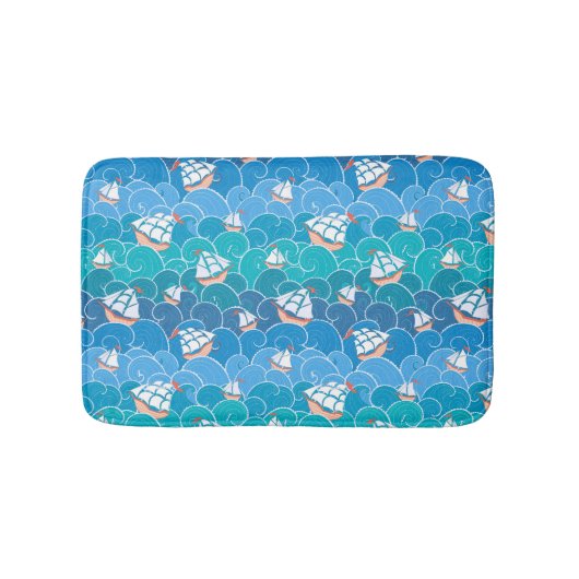 Rocky Zee Pattern Badmat (Voorkant)