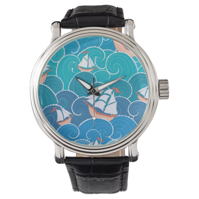 Rocky Zee Pattern Horloge (Voorkant)