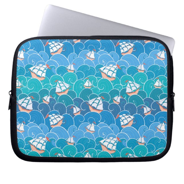 Rocky Zee Pattern Laptop Sleeve (Voorkant)