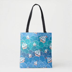 Rocky Zee Pattern Tote Bag