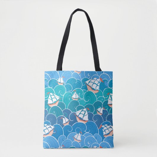 Rocky Zee Pattern Tote Bag (Voorkant)