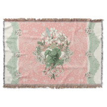 Rococo bank gooit dekens katoen polyester