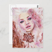 Rococo Beauty Briefkaart (Voorkant / Achterkant)