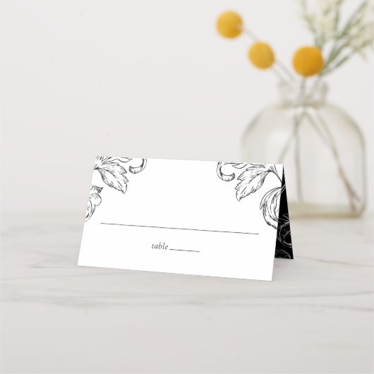 Rococo Bruiloft RSVP (Voorkant)