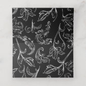 Rococo Bruiloft RSVP (Binnenkant ongevouwen)