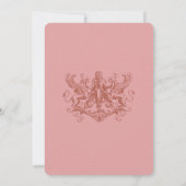 Rococo bruiloft uitnodigingen (Achterkant)