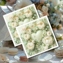 Rococo Butterfly Garden Galentine Floral Elegance