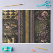 Rococo Buzz, Bee theme, MixnMatch Collage Tissuepapier (Craft)