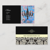 Rococo Chandelier ~ Visitekaartje (Voorkant / Achterkant)