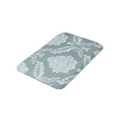 Rococo Damask Art I Duck Egg Blue+Teal Badmat (Gekanteld)