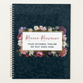 Rococo Damask & Elegant Floral  Feminine Planner (Voorkant)