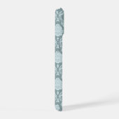 Rococo Damask Rpt Motif Œuf de Canard Bleu+Turquoi (Côté droit)