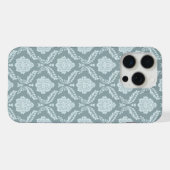 Rococo Damask Rpt Pattern Duck Egg Blue+Teal (Verso Horizontal)