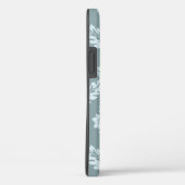 Rococo Damast Kunst I Eendenei Blauw+Turquoise Case-Mate iPhone Case (Achterkant / Rechts)