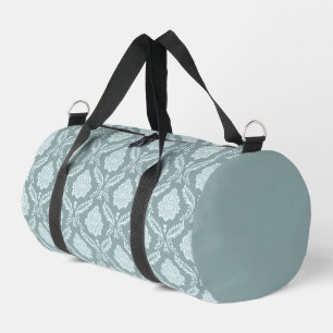 Rococo Damast Patroon Eendenei Blauw+Turquoise Plunjezak