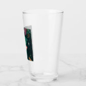 Rococo Décor Floral Verre Tumbler (Gauche)