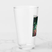 Rococo Décor Floral Verre Tumbler (Droite)
