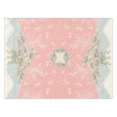 Rococo Dîner serviettes nappes tissu Hydrangea (Devant (Horizontal))