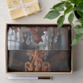 Rococo Elegance Kroonluchter Decoupage | Tissuepapier (Geschenk)