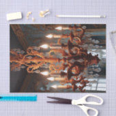 Rococo Elegance Kroonluchter Decoupage | Tissuepapier (Craft)