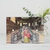 Rococo Flat Holiday Kaart (Staand voorkant)