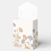 Rococo Floral Antiek Lijst bruiloft Bedankdoosjes (Geopend)