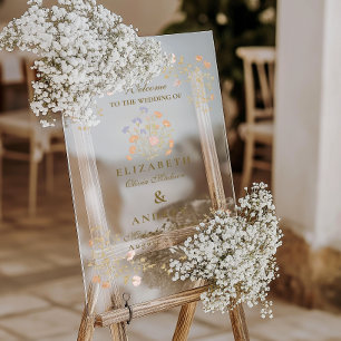 Rococo Floral Antique Frame Mariage