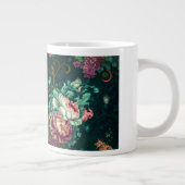 Rococo Floral Décor Jumbo Mug (Droite)