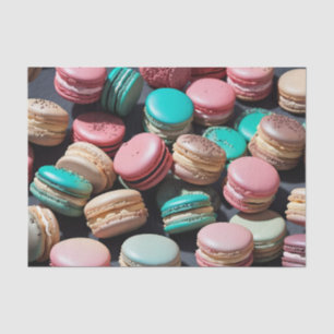 Rococo Franse Macarons Decoupage Papier 1