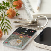 Rococo Garden Acrylic Keychain (Voorkant Rechts)