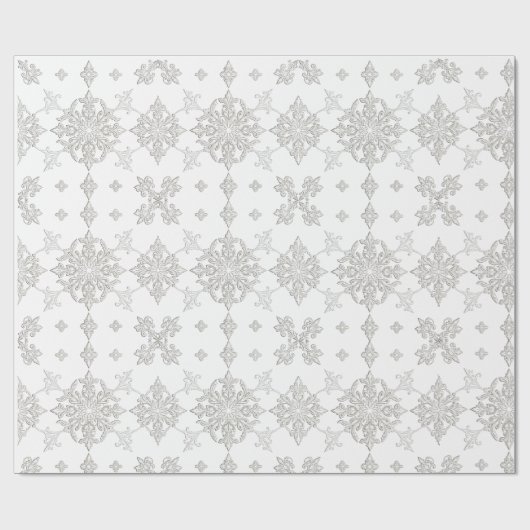 Rococo-kantpatroon Cadeaupapier (Vlak)